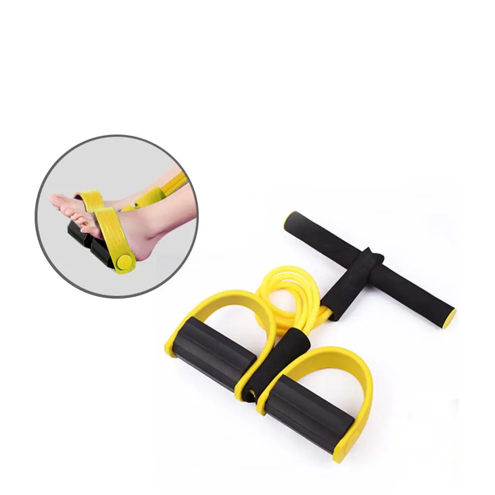 

Multi Function Tension Rope Fitness Resistance Bands Latex Pedal Abdominal Exerciser Sit Up Pull Ropes Yoga Fitness Equipment