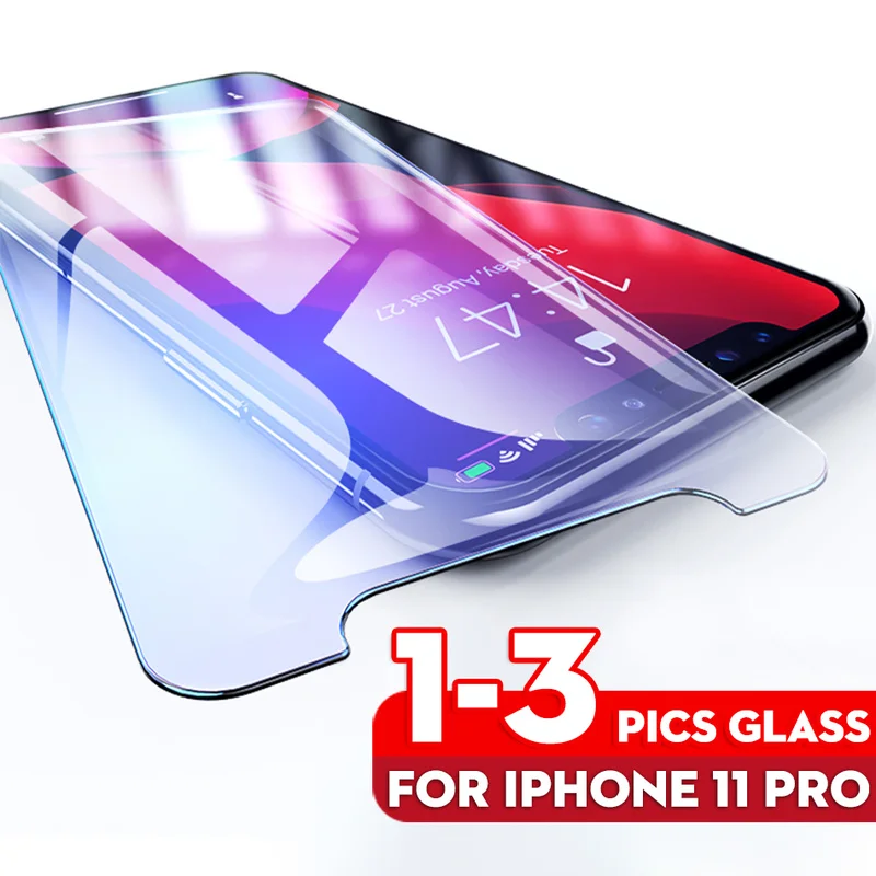 1 3 шт Защита экрана для IPhone 7 8 Plus 6 6s Закаленное стекло Apple X XR XS 11 Pro Max защитная