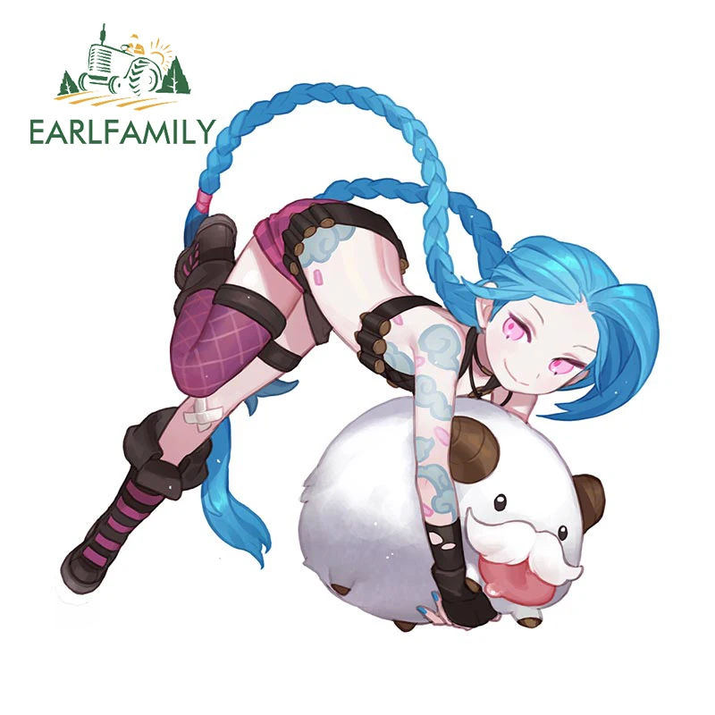 EARLFAMILY 13 см x 11 8 для Jinx виниловые автомобильные аксессуары стикеры s аниме