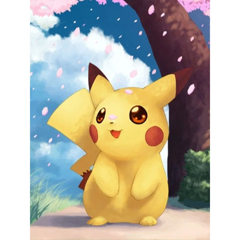

5D DIY Diamond Painting Japanese Anime - Pokn Full Square/Round Drill Embroidery Cross Stitch 3D Home Decor