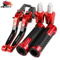 motorcycle brake clutch levers handlebar hand grips ends for ducati multistrada 1200 gt 2010 2011 2012 2013 2014 2015 2016
