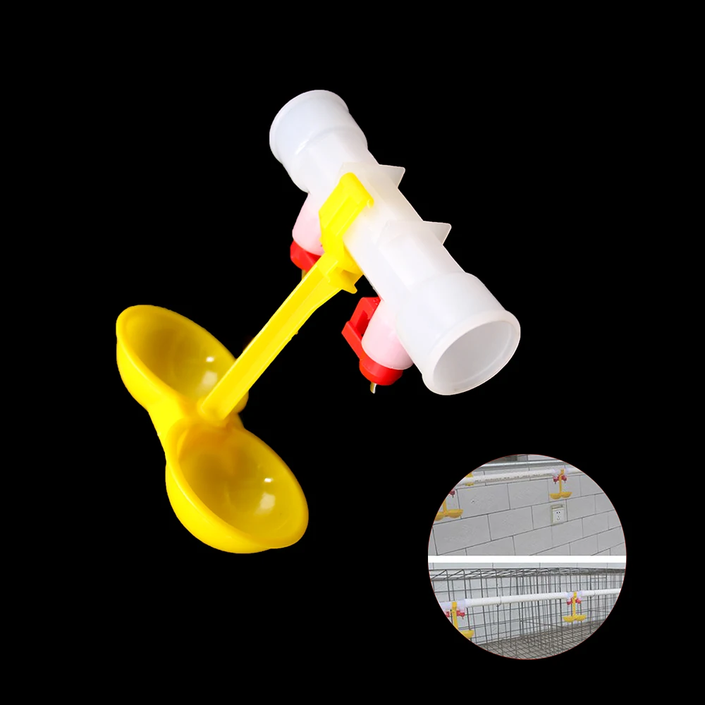 КАПЕЛЬНАЯ поилка 15 шт. клетка для птицеводства аксессуары цыплят птицефабрики |