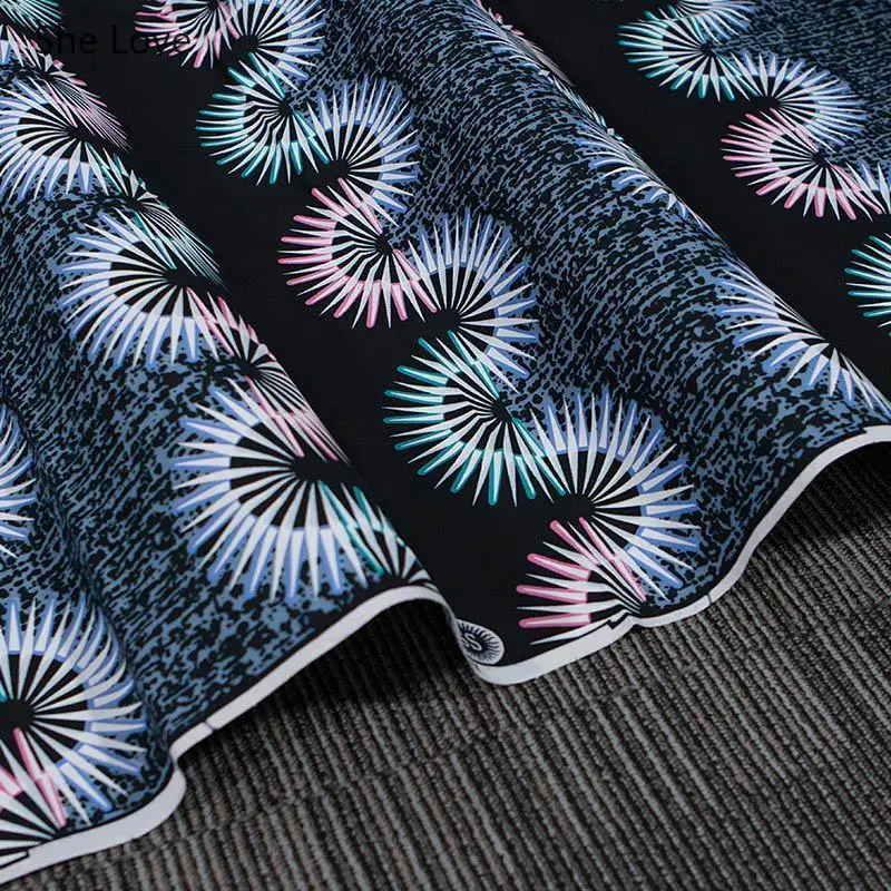 Chzimade 1 ярд Анкара африканская хлопчатобумажная ткань настоящая восковая печать