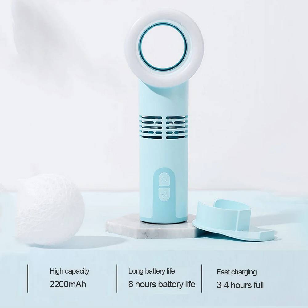 

Portable Fun Multifunctional Fill Light Usb Rechargeable Live Selfie Beauty Mobile Phone Bracket Fill Light No Leaf Small Fan