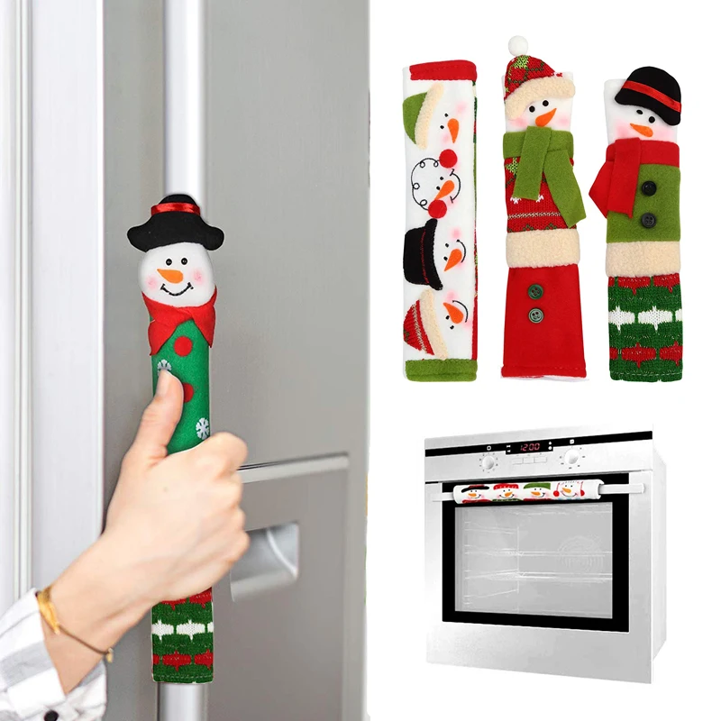 

3 шт., защитные крышки для ручек холодильника