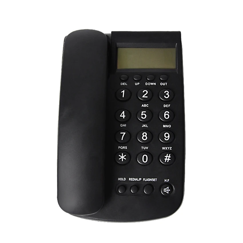 Проводной телефон с громкоговорителем и идентификатором звонящего/ожиданием