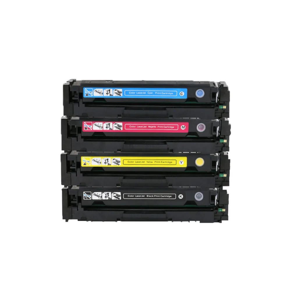 CF400A CF401A 402 403A 201A совместимый цветной тонер-картридж для HP Color LaserJet Pro M252dn M252n MFP M277dw