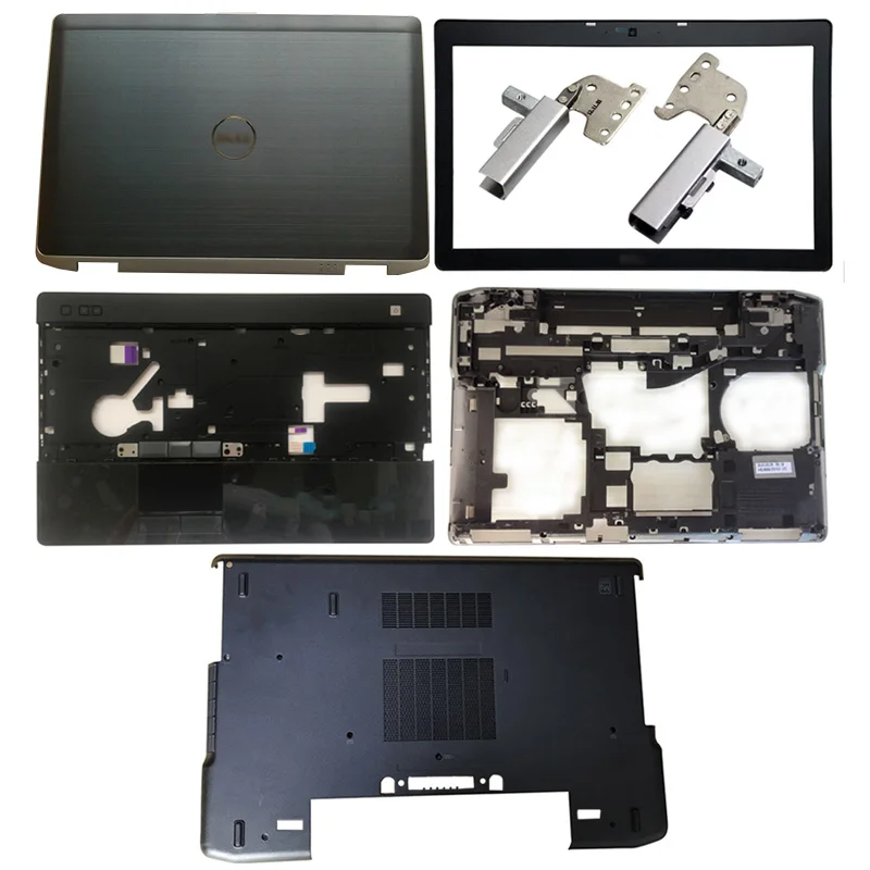 

NEW LCD Back Cover/Front Bezel/Hinges/Palmrest/Bottom Case 029T6K 014HD5 0FRJY4 G3K7X 0054M5 For Dell Latitude E6530 Laptop