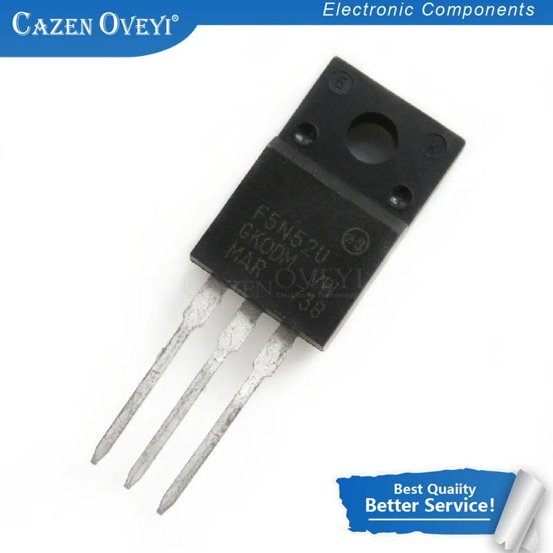 5 шт./лот STF5N52U TO220F 5N52U TO-220F F5N52U STF5N52 TO-220 N-channel 4.4A 525V в наличии | Электронные