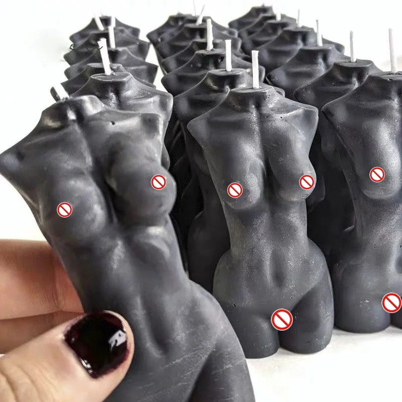 

21cm Large Size Nude Torso Candle Mold Female Body Perfect Bust Scented Candle Silicone Molds