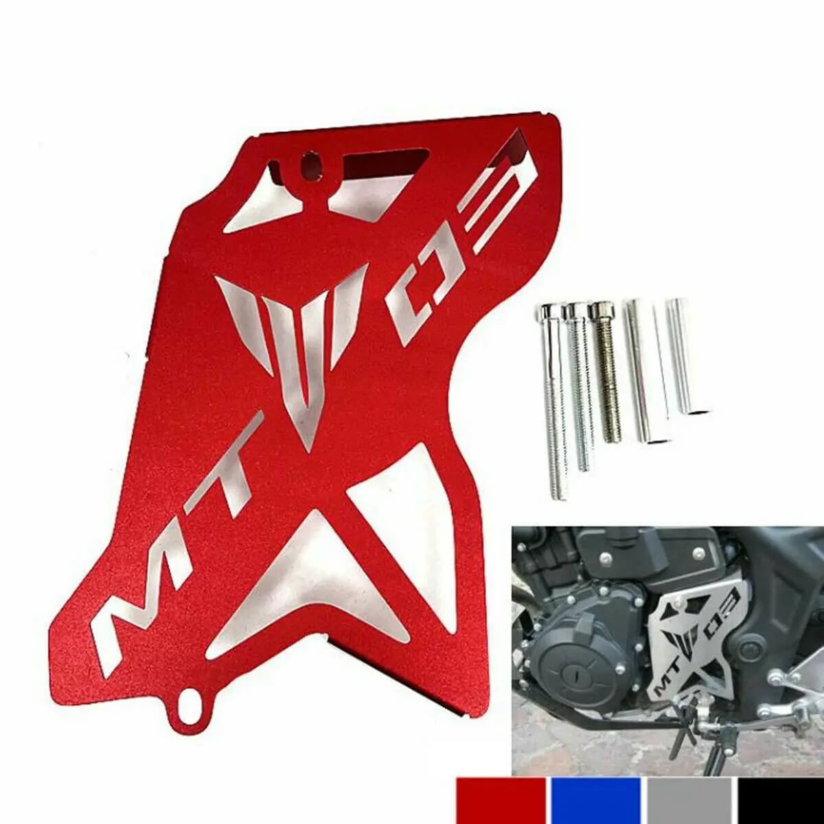 

Защитная крышка для левой звездочки для защиты цепи для Yamaha MT-03 MT03 2014-2018