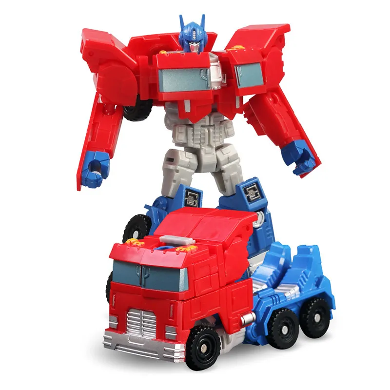 12 см Трансформеры коммандер фигурки Megatron Bumblebee Optimus Prime Трансформация Робот автомобиль игрушки мальчик дети подарок на день рождения