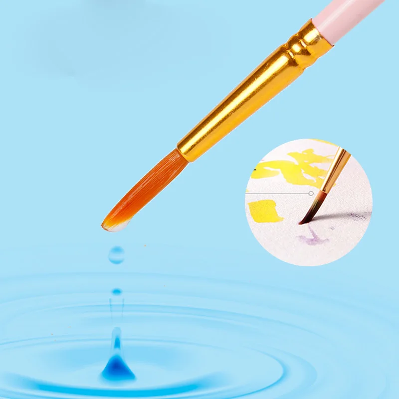 10 шт. акварельная кисть для акварели акрилового масляного искусства краски лица