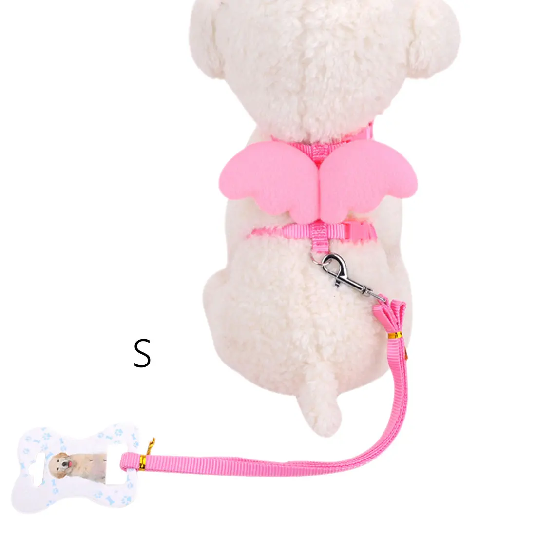 

Cute Pet Small Dog Puppy Cat Leashes and Collars Adjustable Harnesses Neck Collar Dog Leash Pet Products Shipment within 24H