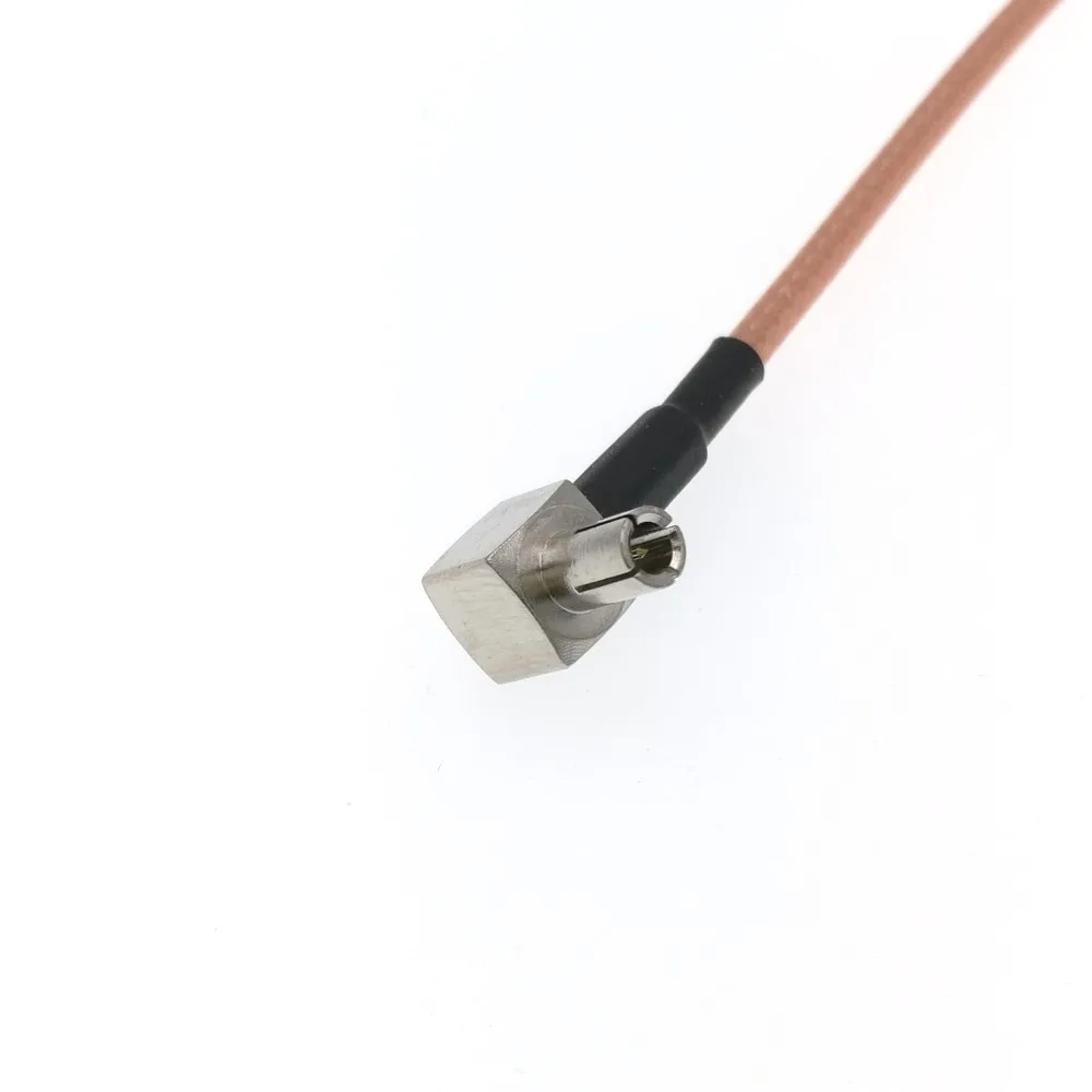 Соединительный кабель TS9 с прямым углом к гнезду папа 10 шт. RG316 RF 8 дюймов 20 см для