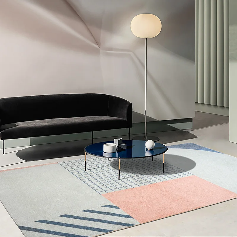 Коврики в японском и корейском стиле с геометрическим узором воздушный поцелуй