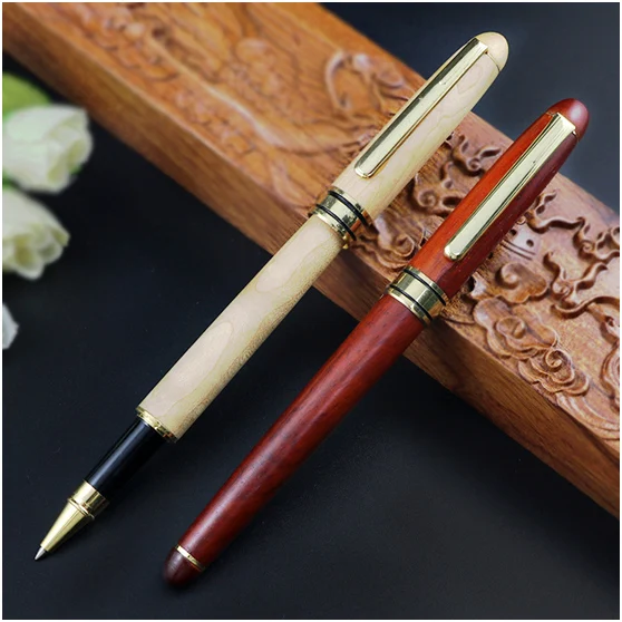 Роскошная деревянная ручка шариковая для письма в деловом стиле