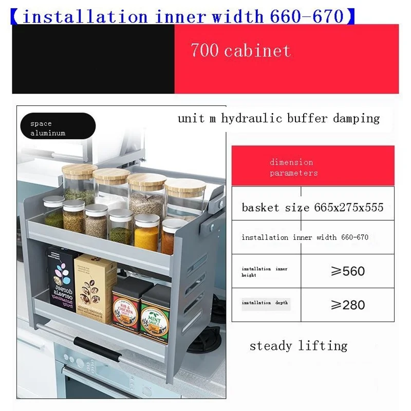 alacena armario de despensa pantries corredera hanging organizer rack cocina kitchen cabinet cestas para organizar basket free global shipping