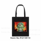 Мем библь аниме сумка для покупок сумки Холщовая Сумка Для Покупок Сумка на плечо Холщовая Сумка многоразовая женская сумка