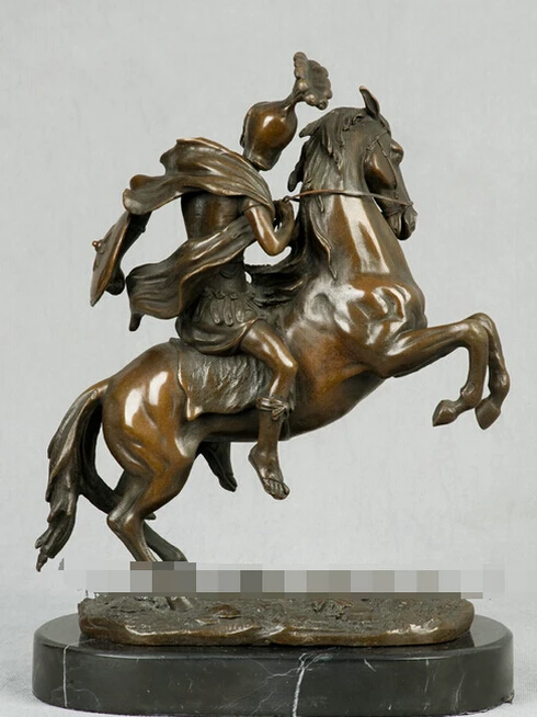 914 + Арт Деко скульптура одежда Броня рыцарь Римский Воин солдат бронзовая