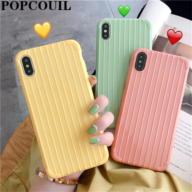 Новый Модный чехол для iPhone x xs Max XR 6 S 7-8 plus 11 Pro милый мягкий силиконовый защитный из