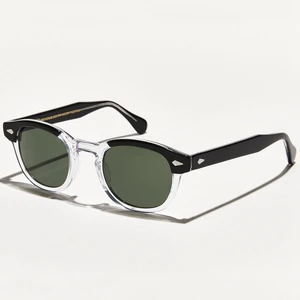 Women Johnny Depp Sunglasses Men Lemtosh Polarized Sun Glasses Green lens Luxury Brand Acetate Glass
