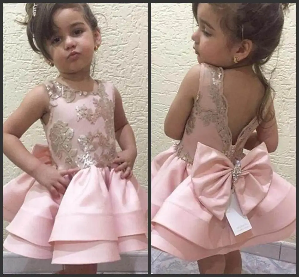 Розовые Платья с цветочным узором для девочек на свадьбу кружевное платье