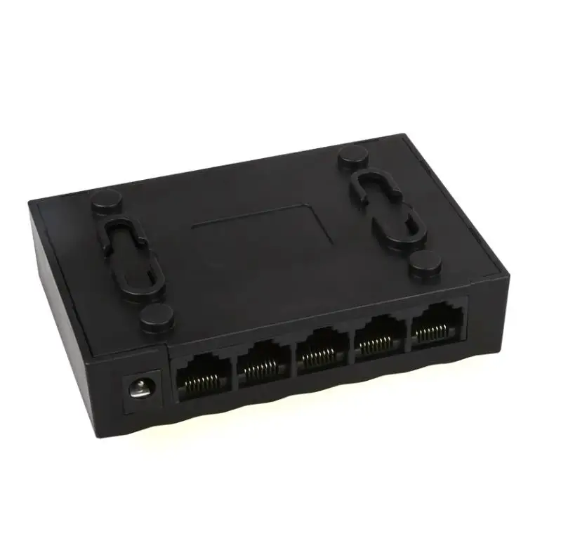 5 портов гигабитный сетевой коммутатор 10/100/1000 Мбит/с Ethernet сетевой адаптер ЕС или США вилка высокого качества