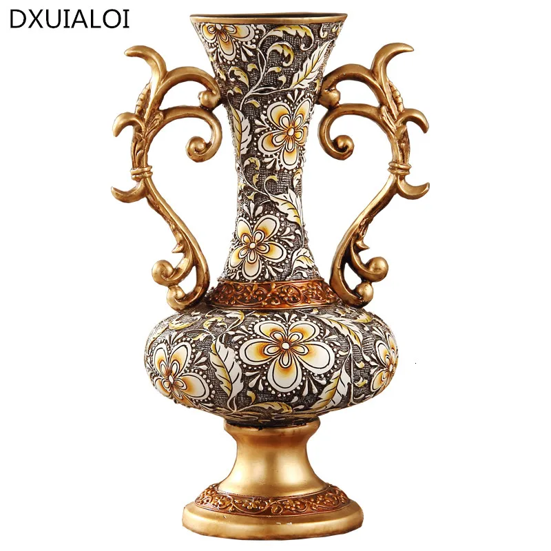 Ваза из смолы цифровое украшение для дома ручной работы современные аксессуары