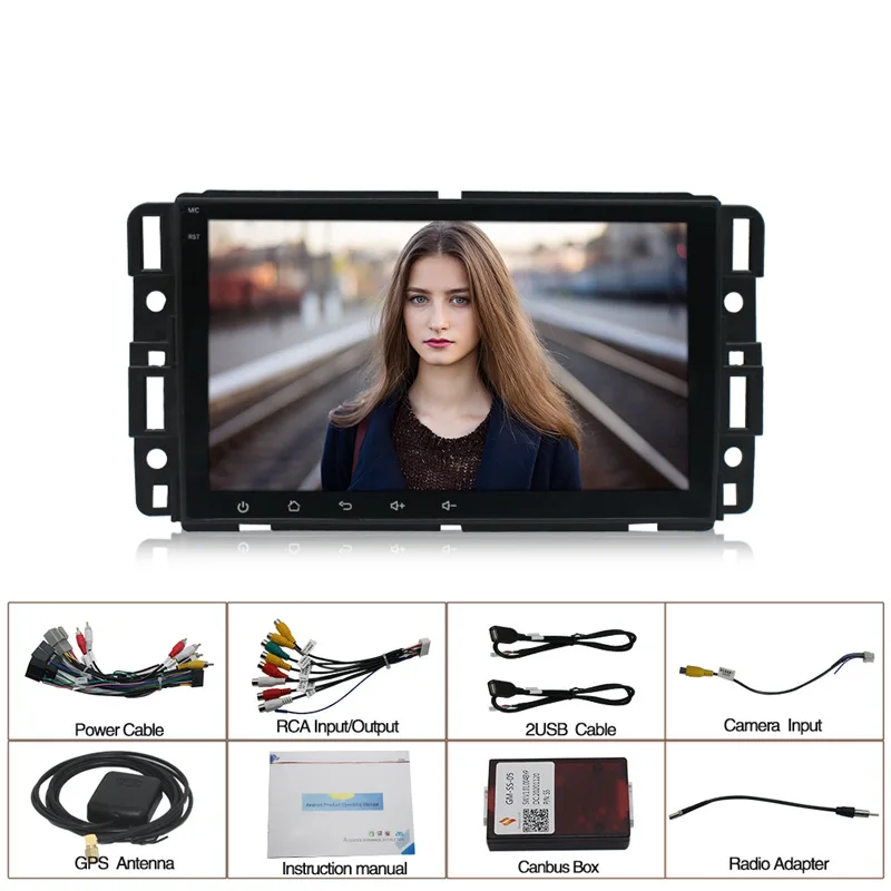 Автомобильный DVD плеер 2Din с GPS радио Android 10 1 для GMC Sierra Yukon Denali надлежащего качества