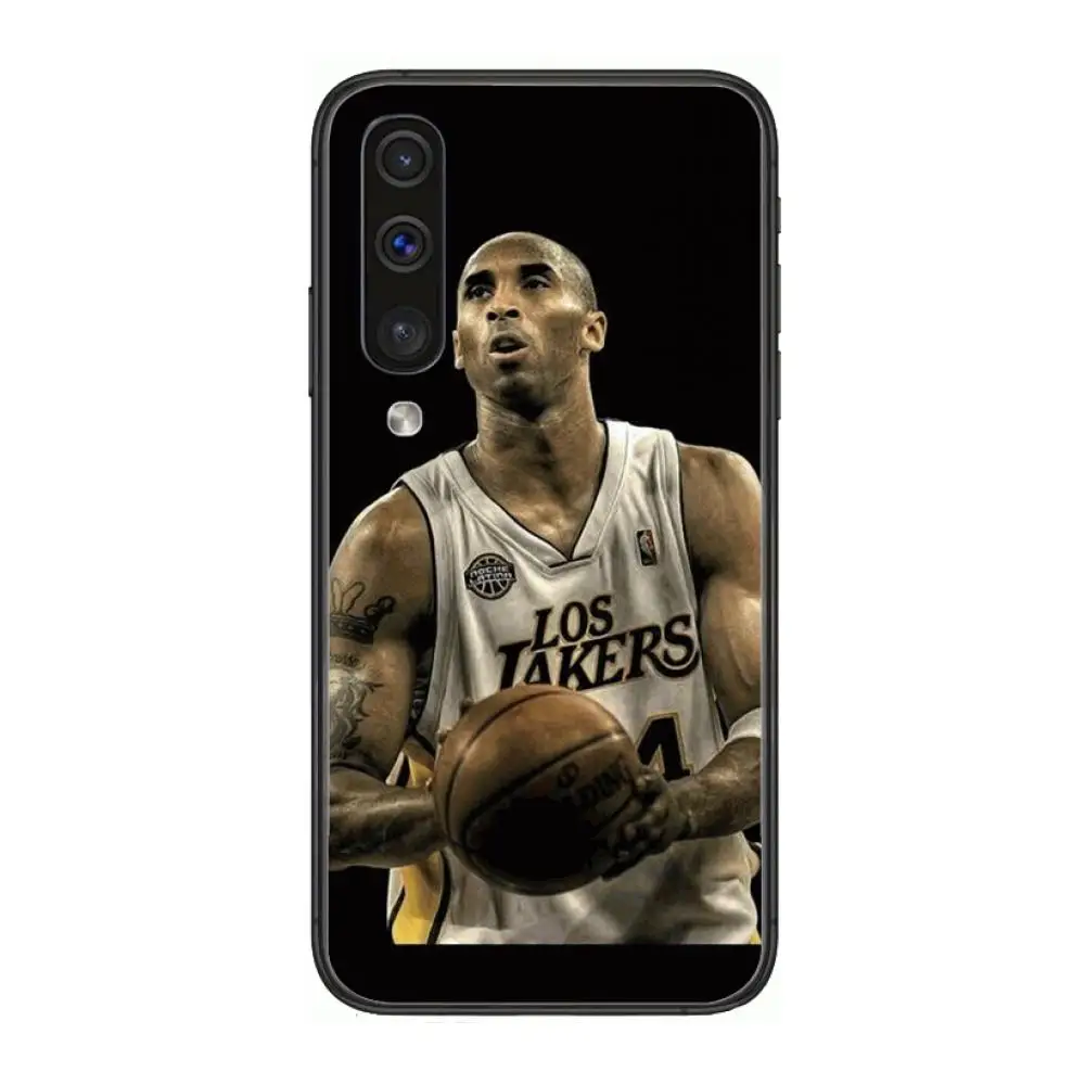

Kobe Basketball Phone Case Hull For Samsung Galaxy A 3 5 6 7 8 9 E 2018 Plus 2017 E S Black Shell Art Cell Cover TPU