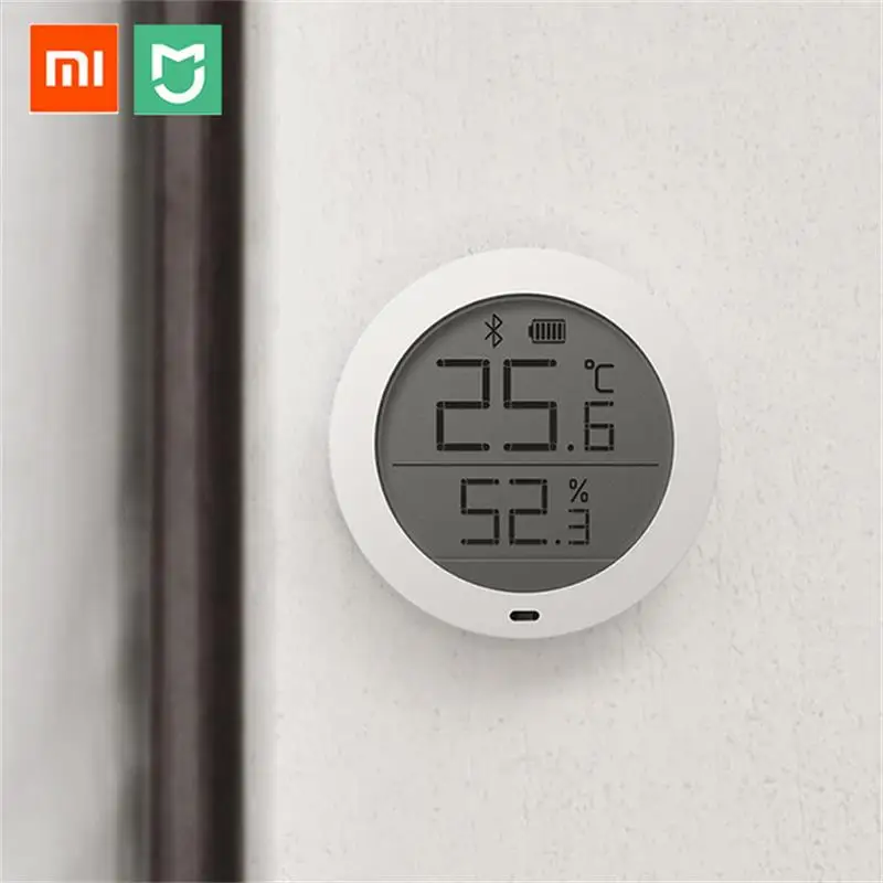 Xiaomi Mijia bluetooth датчик температуры и влажности ЖК-экран цифровой термометр