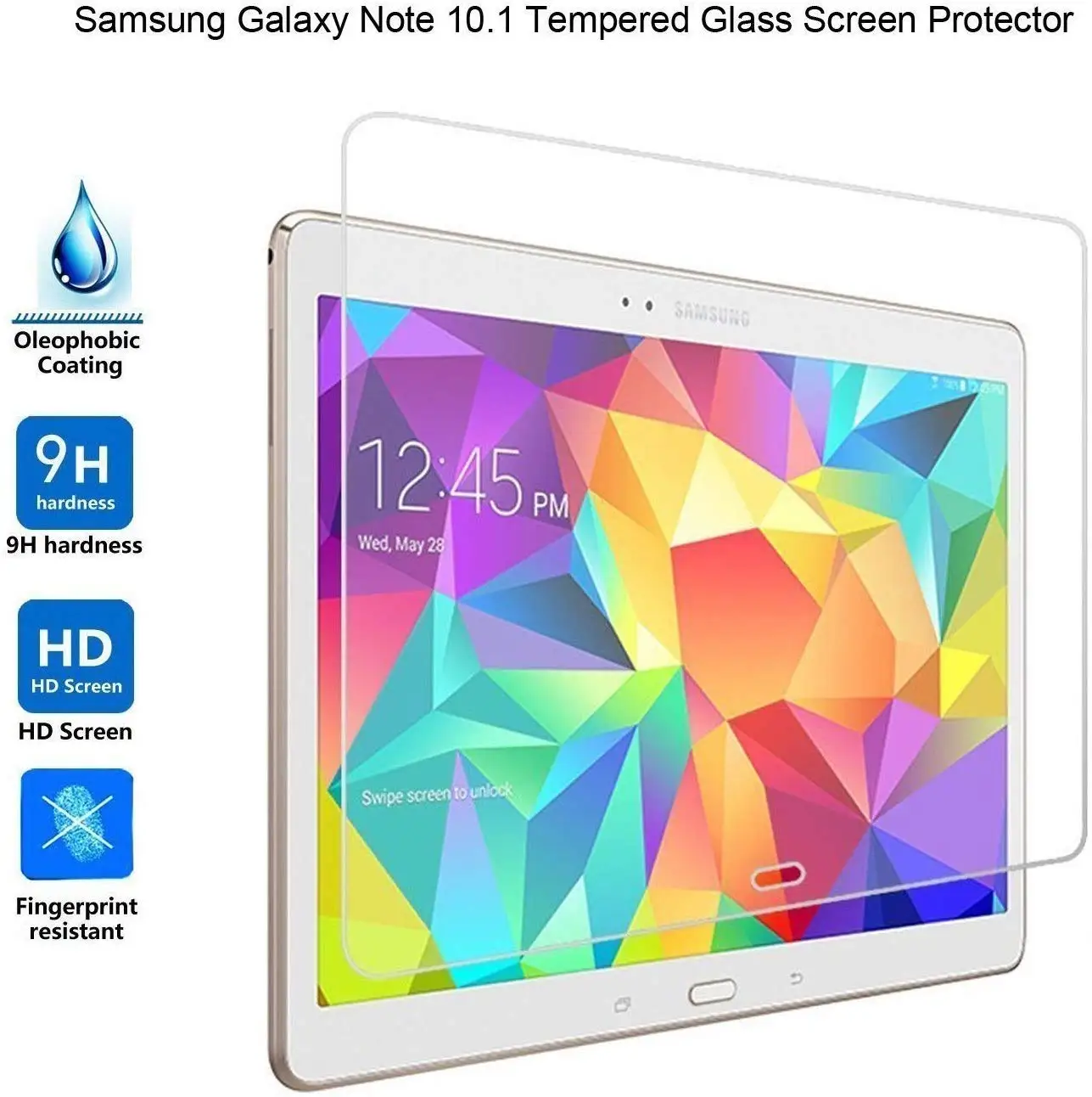 ONLY SCREEN GLASS Противоударный чехол для samsung Note Edition 10,1 P605 P600 P601 чехол для Galaxy Tab Pro 10,1 T520 T525 защитные кейсы-оболочки - Цвет: ONLY SCREEN GLASS