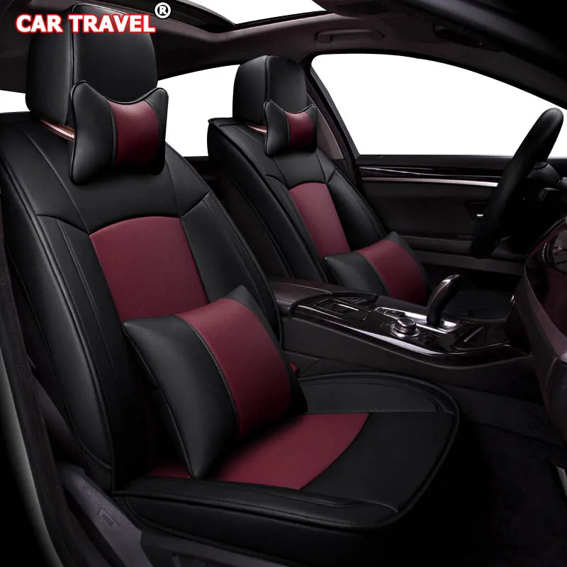 Deluxe Edition Изготовьте на заказ кожаный чехол для автомобильного сиденья для Citroen c-Elysee C-Triomph C2 C3-XR C4 C5 C6 C4-Aircross C4 PICASSO DS5 DS6 DS 5LS - Название цвета: Deluxe Edition