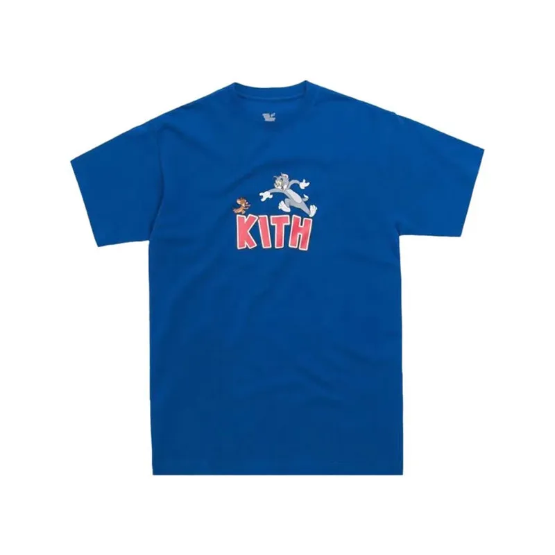 Kith футболка 2019SS Новые мужские и женские Футболки Tom Jerry лучшее качество хлопок Повседневная футболка Kith Astor модная уличная футболка