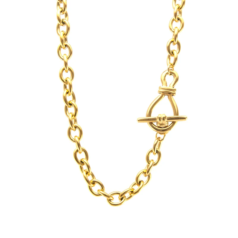 Круглый Шарм ожерелье женский чокер в готическом стиле из нержавеющей стали collares