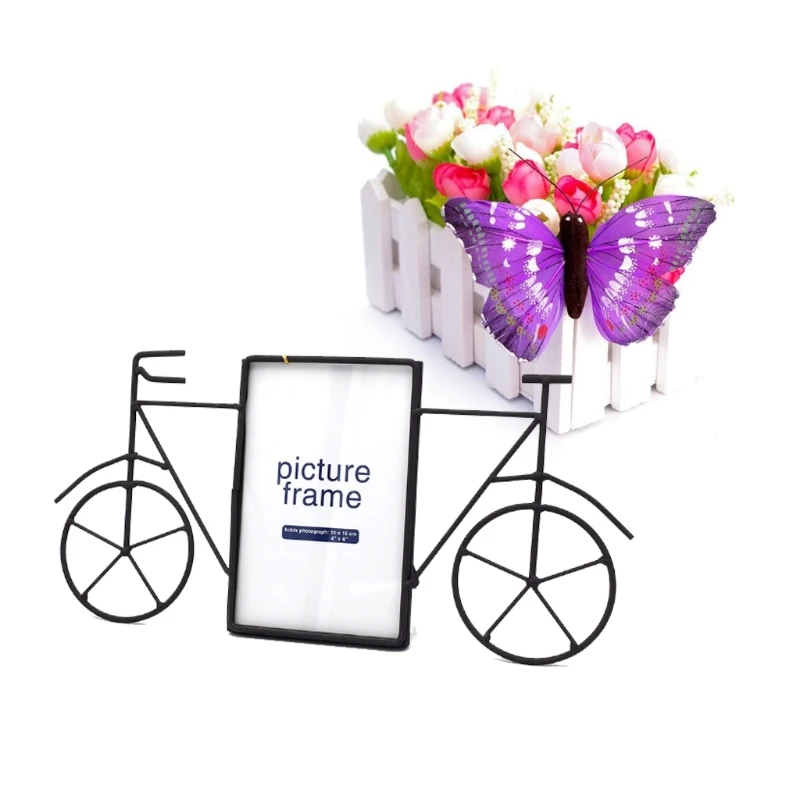 Креативная железная металлическая фоторамка для велосипеда украшение дома