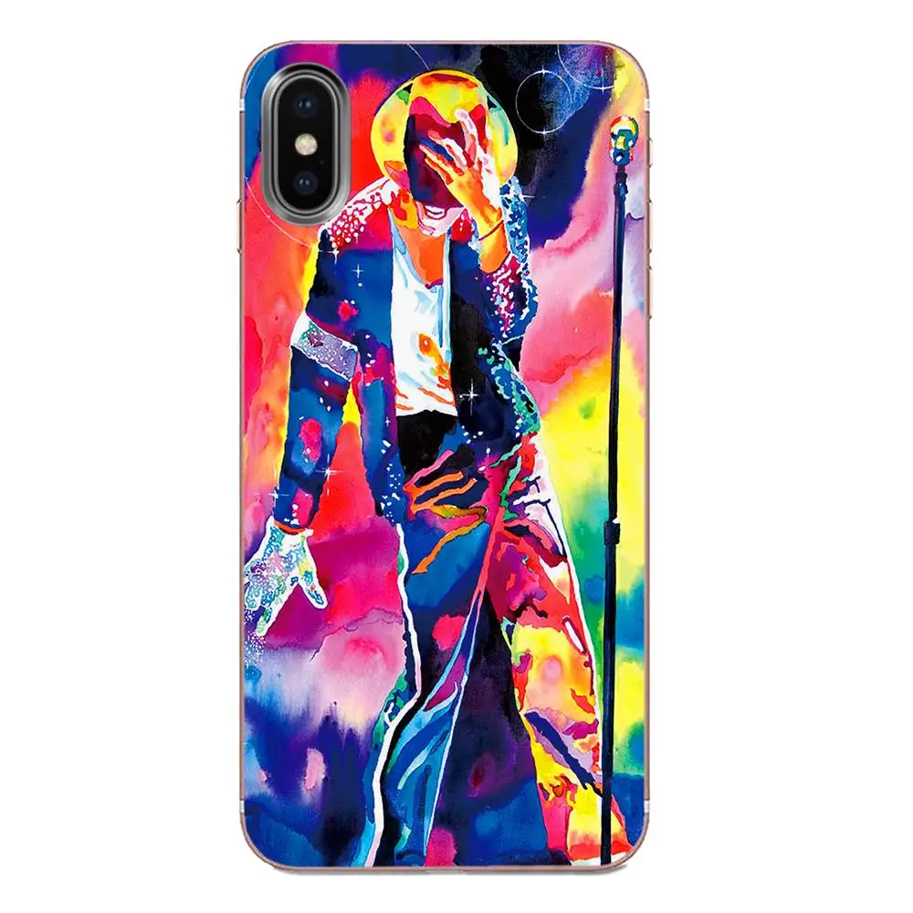 For Samsung Galaxy J1 J3 J4 J5 J6 J7 A10 A20 A20E A3 A40 A5 A50 A7 2016 2017 2018 TPU Covers Cases Michael Jackson Mj | Мобильные