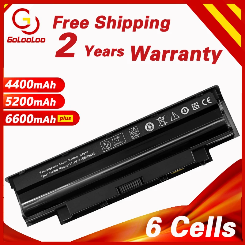 Аккумулятор Golooloo для ноутбука Dell Inspiron N5020 N5030 N5040 N5050 N4010 N5010 N5110 N7010 N7110 Vostro 1450 3450
