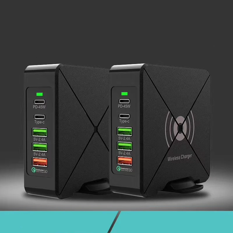 AIXXCO Quick Charge 3,0 USB зарядное устройство type C 18 Вт QC 3,0 зарядное устройство для samsung s10 45 Вт PD 3,0 быстрое зарядное устройство для iPhone
