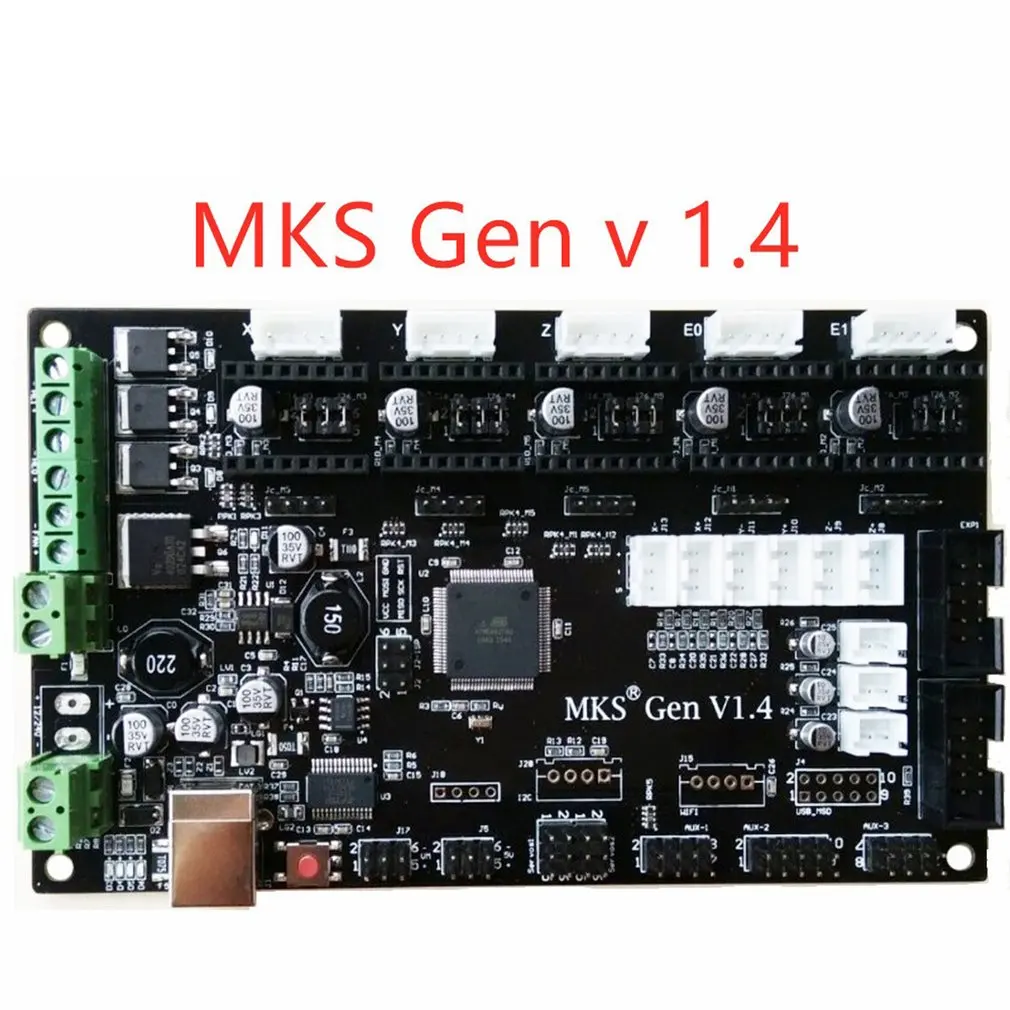 MotherBoard 3D Printer Mother Board MKS-Gen V1.4 Control Board Mother Board Printer Control Panel Accessories