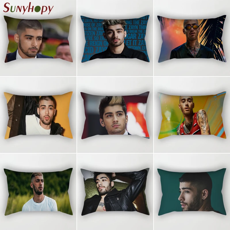 

Custom Zayn Malik Popular Hot Sale Pillowcase Zippered Pillow ​Bedroom Home Office Decorative 0804WJY