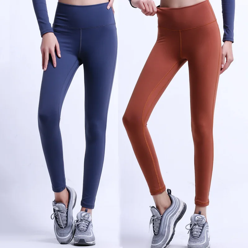 

Explosive autumn yoga fitness pants women's hip-lifting sportswear is thin tight-fitting high waist pants Women pants yoga pants