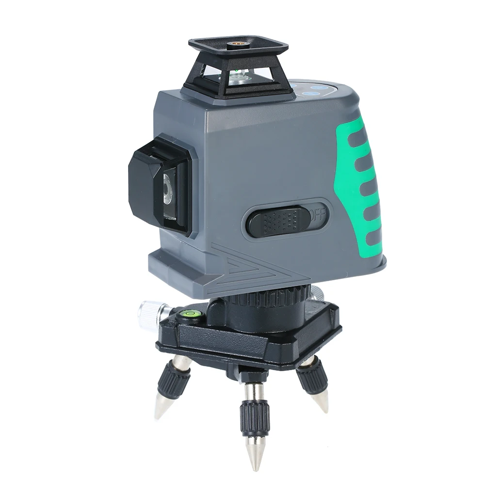 Самонивелирующийся лазерный уровень профессиональный 12-линейный нивелир 360