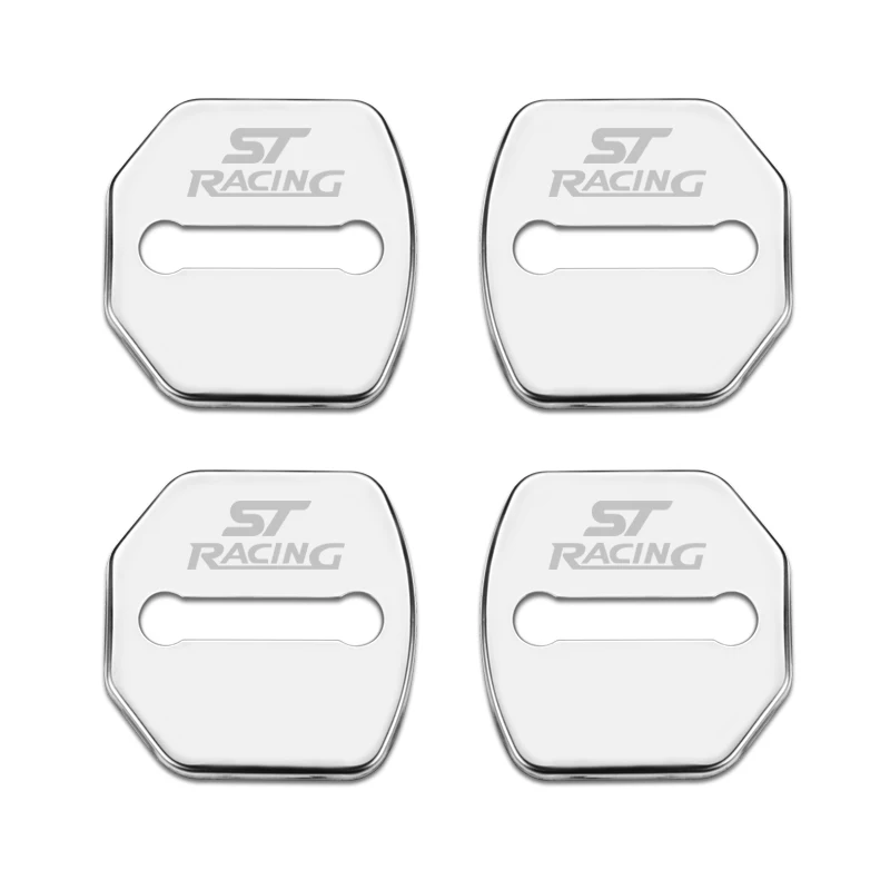 Отделка дверного замка Защитная крышка чехол для Ford ST Racing Fiesta EcoSport ESCORT focus 1 3