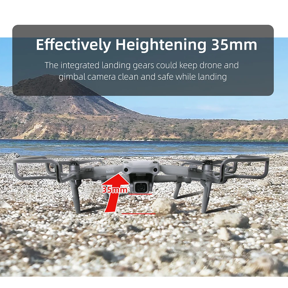 

Blade Props Guard Foldable Landing Gears Legs Heighten for DJI Mavic Air 2/DJI AIR 2S Drone Propeller Bumper Cover Accessories