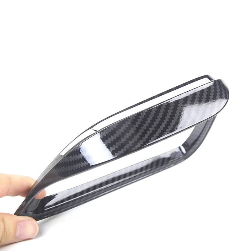 

Rearview Mirror Rain Eyebrow Cover Frame Trim Shield Visor for Tesla Model 3