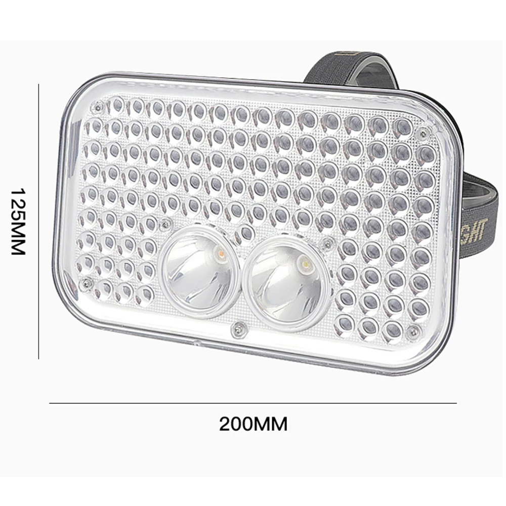 

Powerful 111LED Headlamp 395nm UV Yellow LED Scorpion lamp Handheld Searchlight 18650 Camping Fishing Head Torch Light 4Modes