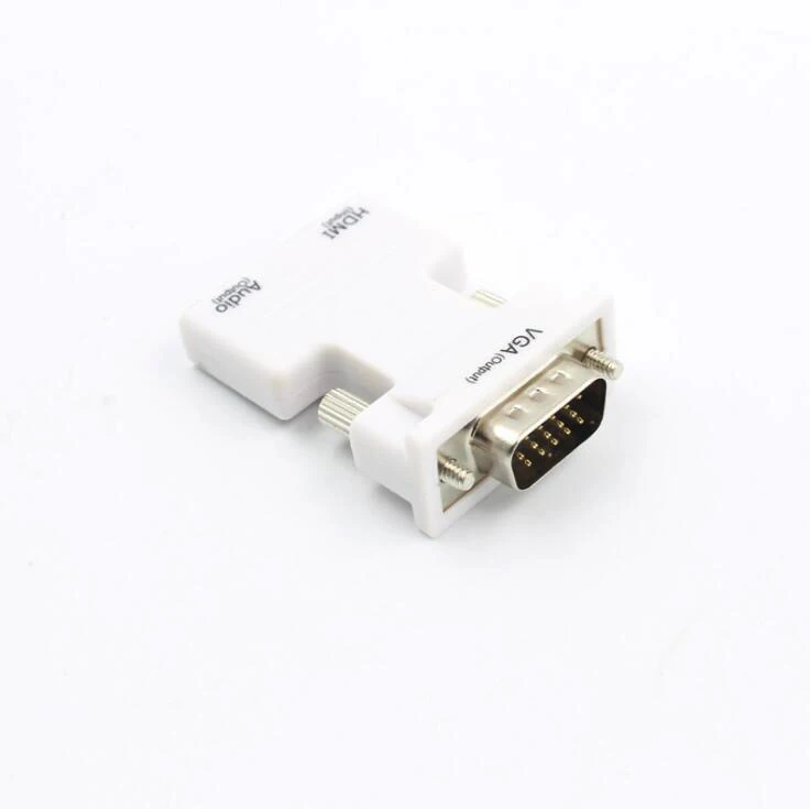 Новинка Лидер продаж VGA папа HDMI Женский конвертер адаптер HD 1080P входной сигнал