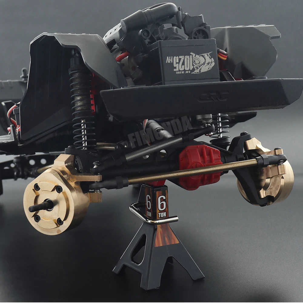 Латунный противовес рулевых кулаков крышки портала пластины бампер для 1/10 RC